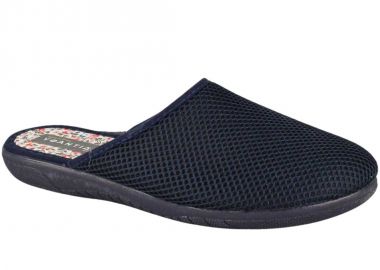 Γυναικείες Παντόφλες Σπιτιού | Υφασμάτινες | Υφαντίδης | 560022 | Μπλε - Υφαντίδης - 